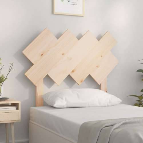 Uzglavlje za krevet 92x3x81 cm od masivne borovine - Prirodna 92 x 81 cm 1 Cijena