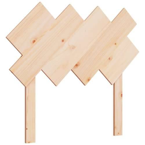 Uzglavlje za krevet 92x3x81 cm od masivne borovine - Prirodna 92 x 81 cm 1 Cijena