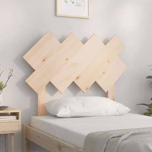 Uzglavlje za krevet 92x3x81 cm od masivne borovine - Prirodna 92 x 81 cm 1 Cijena