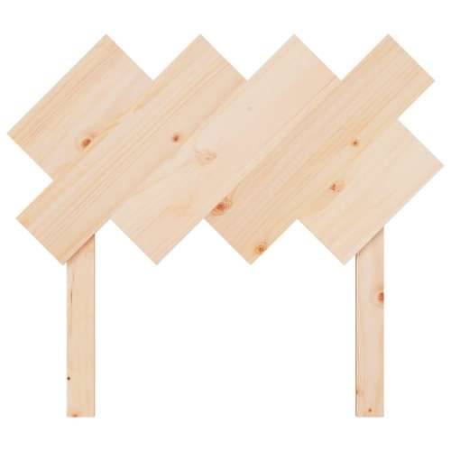 Uzglavlje za krevet 92x3x81 cm od masivne borovine - Prirodna 92 x 81 cm 1 Cijena