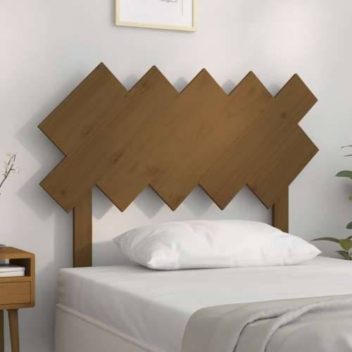 Uzglavlje za krevet boja meda 104x3x80,5 cm masivna borovina - boja meda 104 x 80.5 cm 1 Cijena