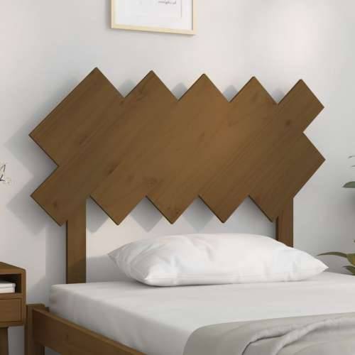 Uzglavlje za krevet boja meda 104x3x80,5 cm masivna borovina - boja meda 104 x 80.5 cm 1 Cijena