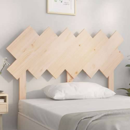 Uzglavlje za krevet 122,5x3x80,5 cm od masivne borovine - Prirodna 122.5 x 80.5 cm 1 Cijena