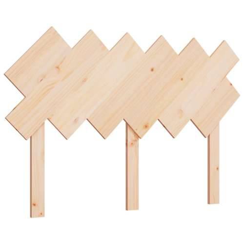 Uzglavlje za krevet 122,5x3x80,5 cm od masivne borovine - Prirodna 122.5 x 80.5 cm 1 Cijena