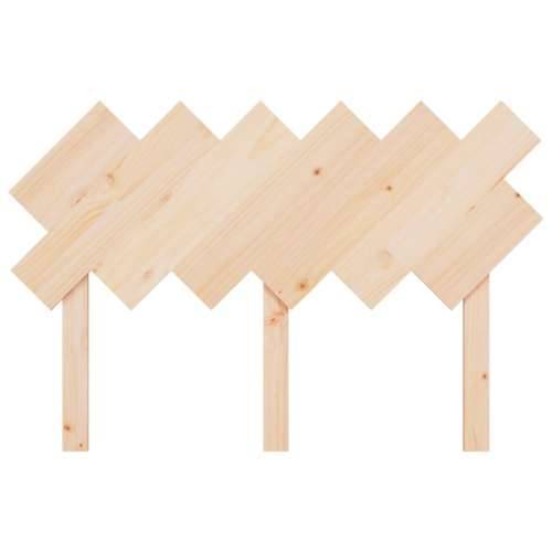Uzglavlje za krevet 122,5x3x80,5 cm od masivne borovine - Prirodna 122.5 x 80.5 cm 1 Cijena