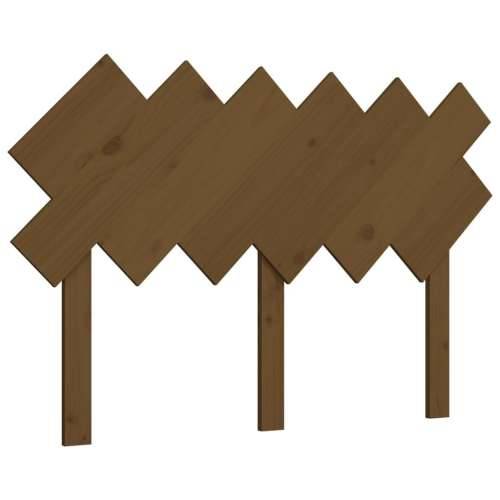 Uzglavlje za krevet boja meda 122,5x3x80,5 cm masivna borovina - boja meda 122.5 x 80.5 cm 1 Cijena