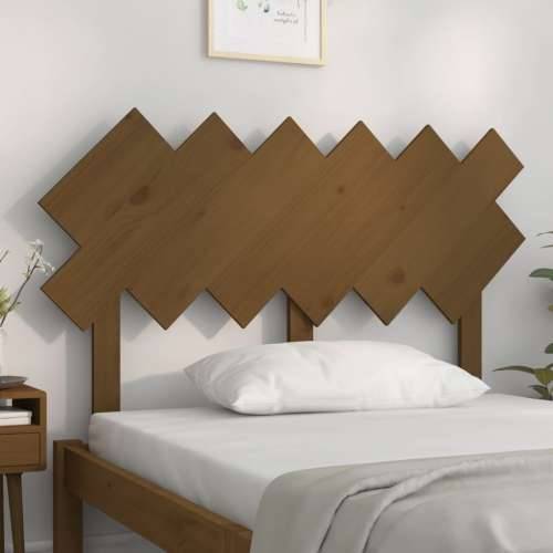 Uzglavlje za krevet boja meda 122,5x3x80,5 cm masivna borovina - boja meda 122.5 x 80.5 cm 1 Cijena