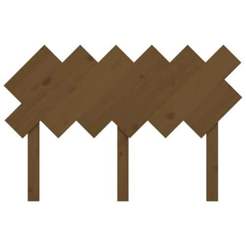 Uzglavlje za krevet boja meda 122,5x3x80,5 cm masivna borovina - boja meda 122.5 x 80.5 cm 1 Cijena
