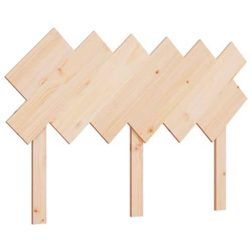 Uzglavlje za krevet 132x3x81 cm od masivne borovine - Prirodna 132 x 81 cm 1 Cijena