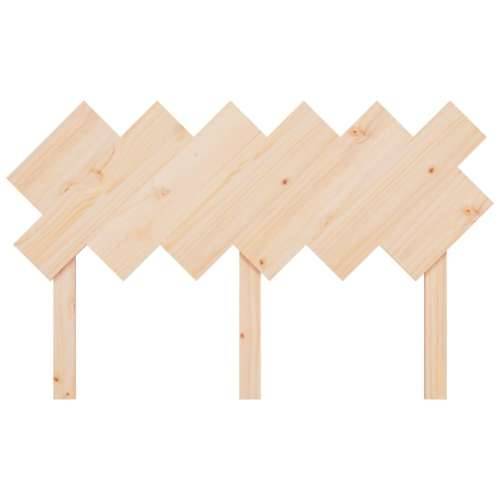 Uzglavlje za krevet 132x3x81 cm od masivne borovine - Prirodna 132 x 81 cm 1 Cijena