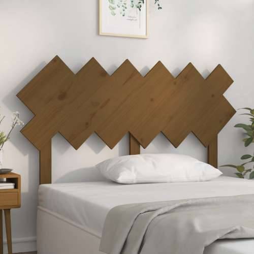 Uzglavlje za krevet boja meda 132x3x81 cm masivna borovina - boja meda 132 x 81 cm 1 Cijena