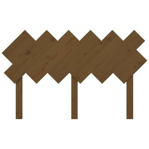 Uzglavlje za krevet boja meda 132x3x81 cm masivna borovina - boja meda 132 x 81 cm 1 Cijena