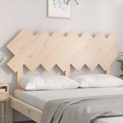 Uzglavlje za krevet 141x3x80,5 cm od masivne borovine - Prirodna 141 x 80.5 cm 1 Cijena