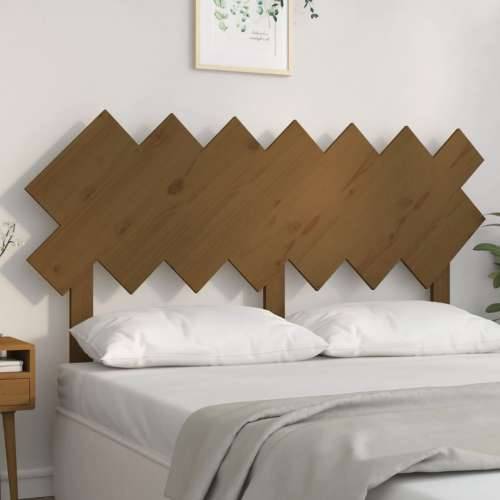 Uzglavlje za krevet boja meda 151,5x3x81 cm masivna borovina - boja meda 151.5 x 81 cm 1 Cijena