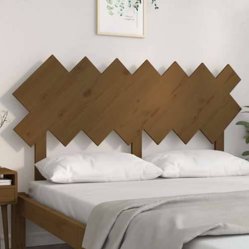 Uzglavlje za krevet boja meda 151,5x3x81 cm masivna borovina - boja meda 151.5 x 81 cm 1 Cijena