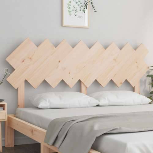 Uzglavlje za krevet 159,5x3x80,5 cm od masivne borovine - Prirodna 159.5 x 80.5 cm 1 Cijena
