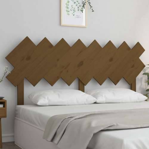 Uzglavlje za krevet boja meda 159,5x3x80,5 cm masivna borovina - boja meda 159.5 x 80.5 cm 1 Cijena
