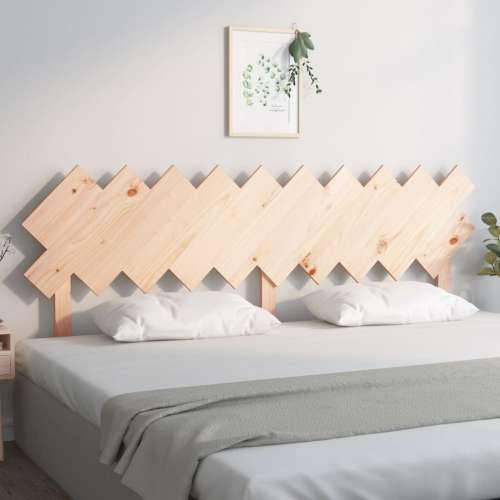 Uzglavlje za krevet 196x3x80,5 cm od masivne borovine - Prirodna 196 x 80.5 cm 1 Cijena
