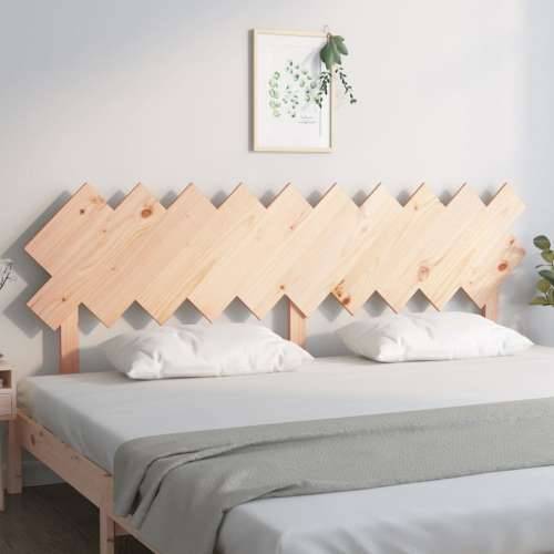 Uzglavlje za krevet 196x3x80,5 cm od masivne borovine - Prirodna 196 x 80.5 cm 1 Cijena