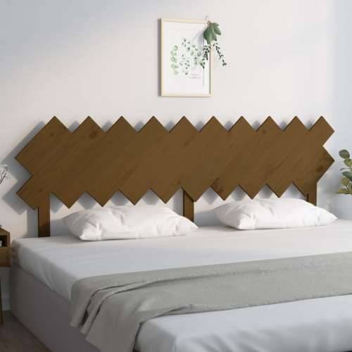 Uzglavlje za krevet boja meda 196x3x80,5 cm masivna borovina - boja meda 196 x 80.5 cm 1 Cijena