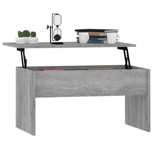 Stolić za kavu boja hrasta 80x50,5x41,5 cm konstruirano drvo - Sivi hrast sonoma 80 x 50 x 41.5 cm 1 Cijena