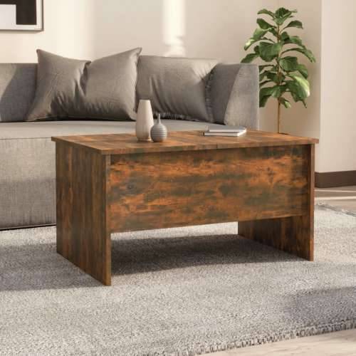 Stolić za kavu boja hrasta 80x50x42,5 cm konstruirano drvo - Dimljeni hrast 80 x 50 x 42.5 cm 1 Cijena