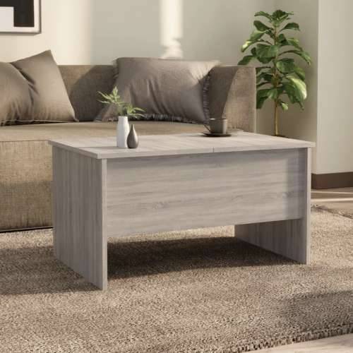 Stolić za kavu boja hrasta 80x50x42,5 cm konstruirano drvo - Sivi hrast sonoma 80 x 50 x 42.5 cm 1 Cijena