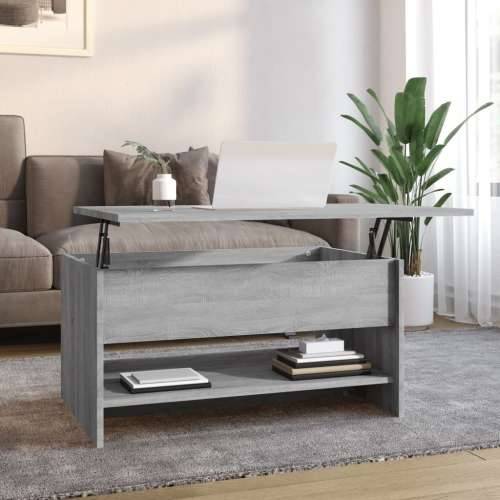 Stolić za kavu boja hrasta 80 x 50 x 40 cm konstruirano drvo - Sivi hrast sonoma 80 x 50 x 41.5 cm 1 Cijena