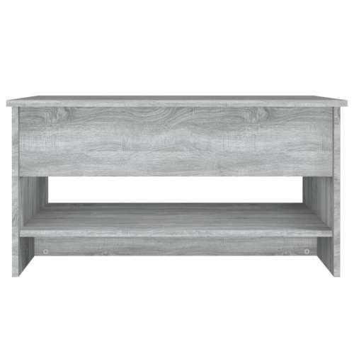 Stolić za kavu boja hrasta 80 x 50 x 40 cm konstruirano drvo - Sivi hrast sonoma 80 x 50 x 41.5 cm 1 Cijena