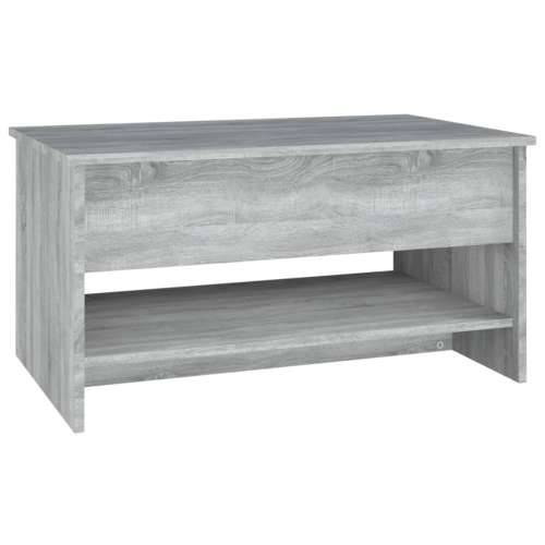 Stolić za kavu boja hrasta 80 x 50 x 40 cm konstruirano drvo - Sivi hrast sonoma 80 x 50 x 41.5 cm 1 Cijena