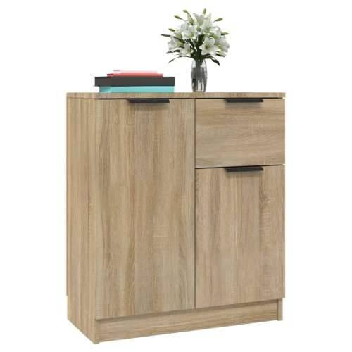Komoda 2kom boja hrasta sonome 60x30x70cm od konstruiranog drva - sonoma hrast 2 Cijena