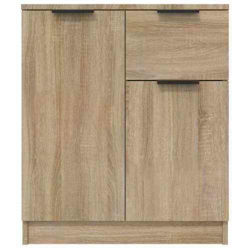 Komoda 2kom boja hrasta sonome 60x30x70cm od konstruiranog drva - sonoma hrast 2 Cijena