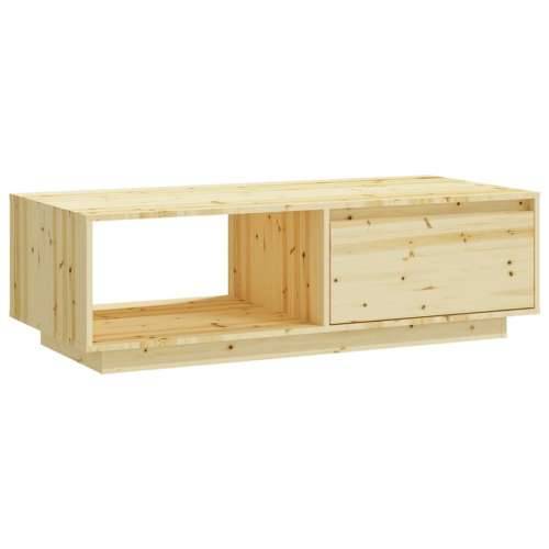 Stolić za kavu 110 x 50 x 33,5 cm od masivne jelovine Cijena