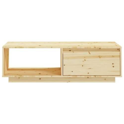 Stolić za kavu 110 x 50 x 33,5 cm od masivne jelovine Cijena