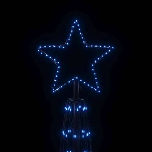 Stožasto božićno drvce plavo 3000 LED žarulja 230 x 800 cm - Plava 800 x 230 cm 1 Cijena