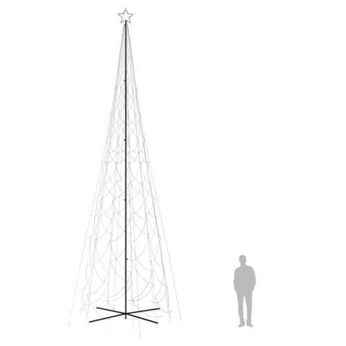 Stožasto božićno drvce plavo 3000 LED žarulja 230 x 800 cm - Plava 800 x 230 cm 1 Cijena
