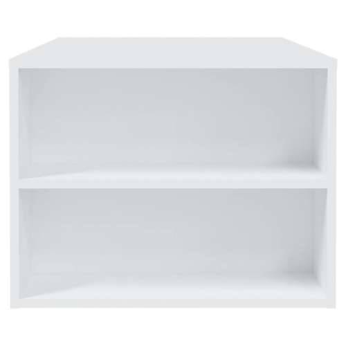 Stolić za kavu bijeli 102 x 55 x 42 cm od konstruiranog drva - Bijela 1 Cijena