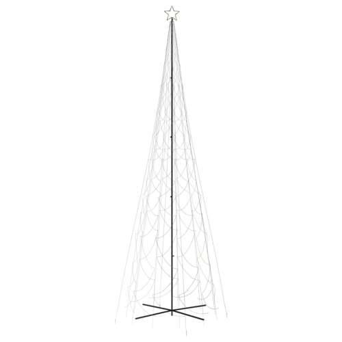 Stožasto božićno drvce toplo bijelo 3000 LED žarulja 230x800 cm - Topla bijela 800 x 230 cm 1 Cijena