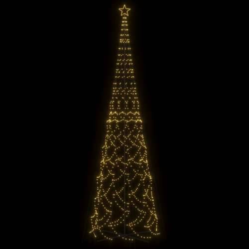 Stožasto božićno drvce toplo bijelo 3000 LED žarulja 230x800 cm - Topla bijela 800 x 230 cm 1 Cijena