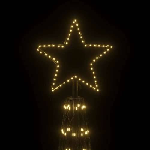 Stožasto božićno drvce toplo bijelo 3000 LED žarulja 230x800 cm - Topla bijela 800 x 230 cm 1 Cijena
