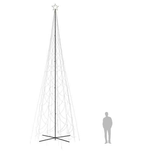 Stožasto božićno drvce toplo bijelo 3000 LED žarulja 230x800 cm - Topla bijela 800 x 230 cm 1 Cijena