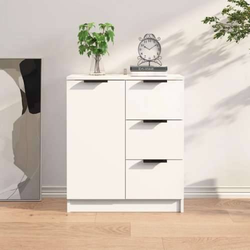 Komoda bijela 60x30x70 cm od konstruiranog drva - Bijela 1 Cijena