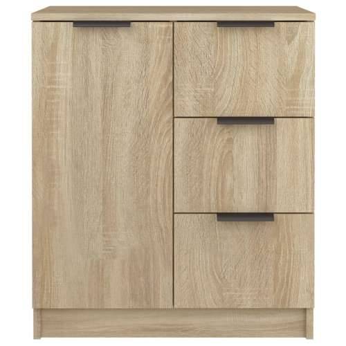 Komoda boja hrasta sonome 60 x 30 x 70 cm od konstruiranog drva - sonoma hrast 1 Cijena