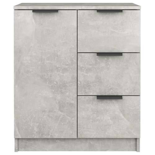 Komoda siva boja betona 60x30x70 cm od konstruiranog drva - Beton siva 1 Cijena