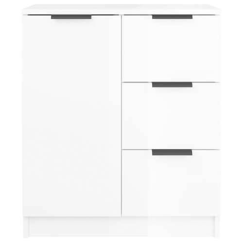 Komoda sjajna bijela 60x30x70 cm od konstruiranog drva - Visoko sjajno bijela 1 Cijena