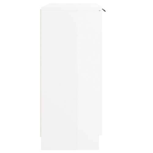 Komoda sjajna bijela 60x30x70 cm od konstruiranog drva - Visoko sjajno bijela 1 Cijena