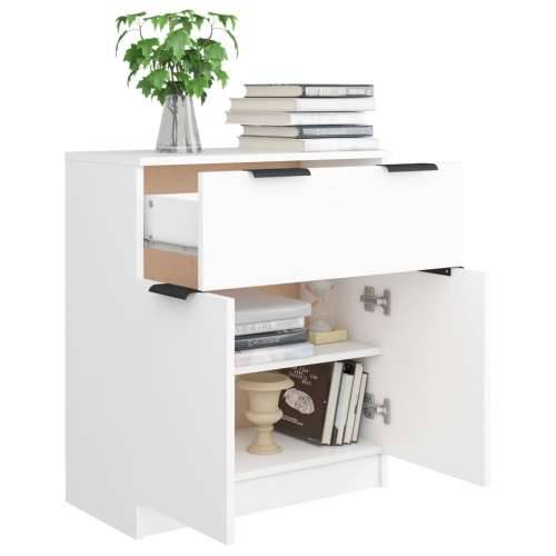 Komoda bijela 60x30x70 cm od konstruiranog drva - Bijela 1 Cijena