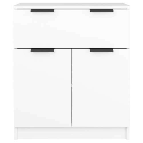 Komoda bijela 60x30x70 cm od konstruiranog drva - Bijela 1 Cijena