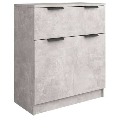 Komoda siva boja betona 60x30x70 cm od konstruiranog drva - Beton siva 1 Cijena