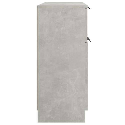 Komoda siva boja betona 60x30x70 cm od konstruiranog drva - Beton siva 1 Cijena